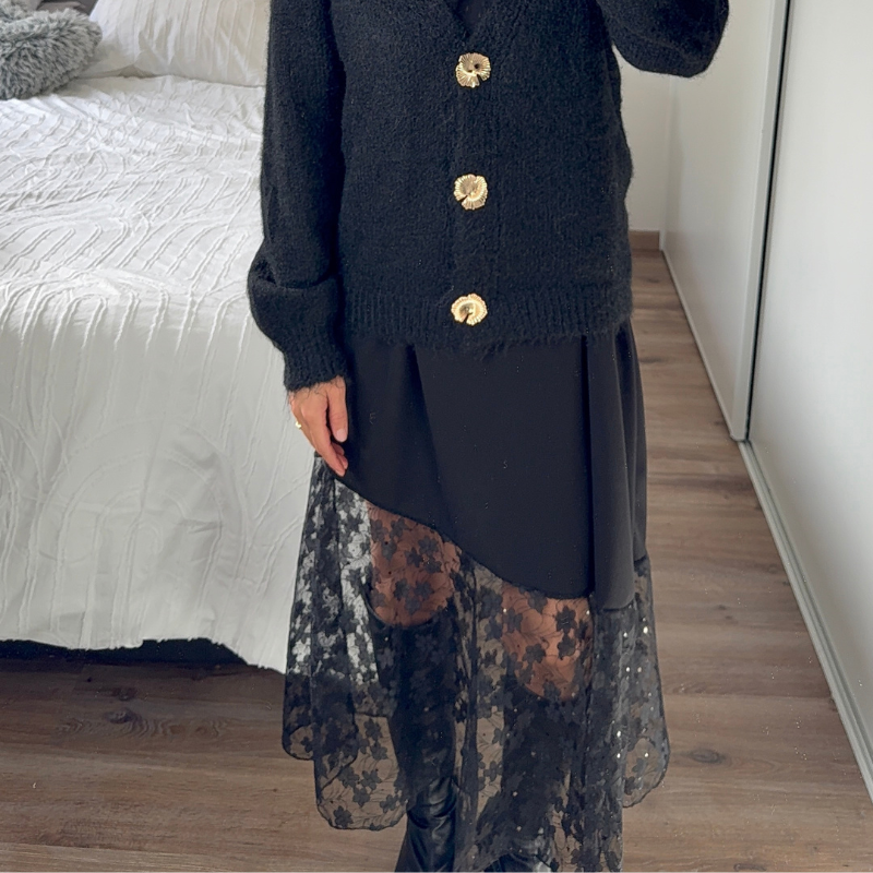 Robe débardeur Noir