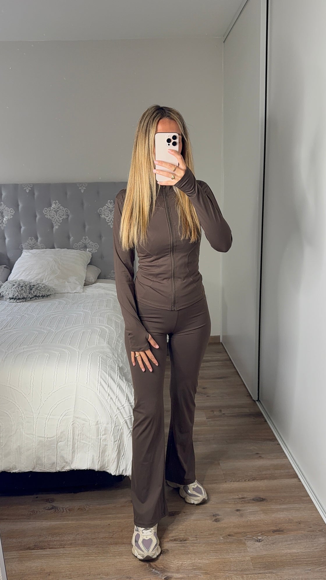 Ensemble de sport Marron
